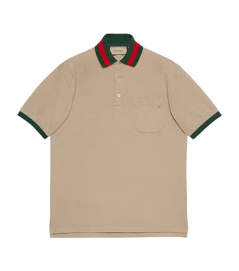 gucci sweater mens polo shirt|authentic Gucci polo shirts.